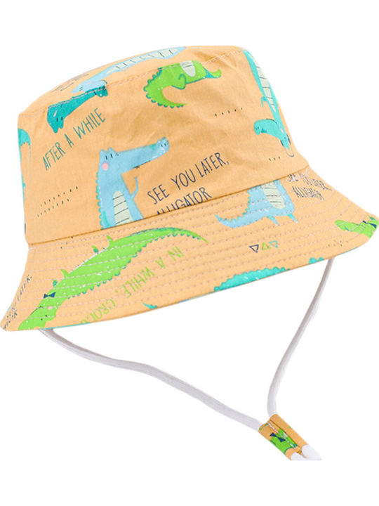 Queen Mother Παιδικό Καπέλο Bucket Αντηλιακό Orange Crocodile Πορτοκαλί Queen Mother Παιδικό Καπέλο Bucket Αντηλιακό Orange Crocodile Πορτοκαλί