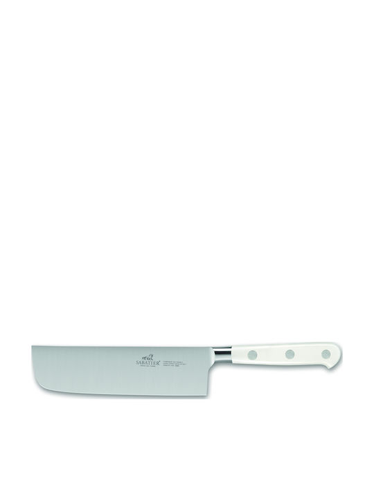 Sabatier Toque Blanche Messer Nakiri aus rostfreiem Stahl 16cm