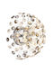 Globo Lighting Φωτιστικό Τοίχου Διάφανο