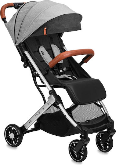 Momi Estelle Light Cărucior pentru Bebeluși Potrivit de la 6+ Luni Argintiu 7.1kg
