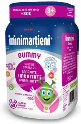 Walmark Minimartieni 400mg Nahrungsergänzungsmittel Zur Stärkung Des Immunsystems 60 Gummibärchen Holunderbeere