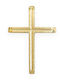 Goldjewels Women's Gold Cross 9K Double Sided