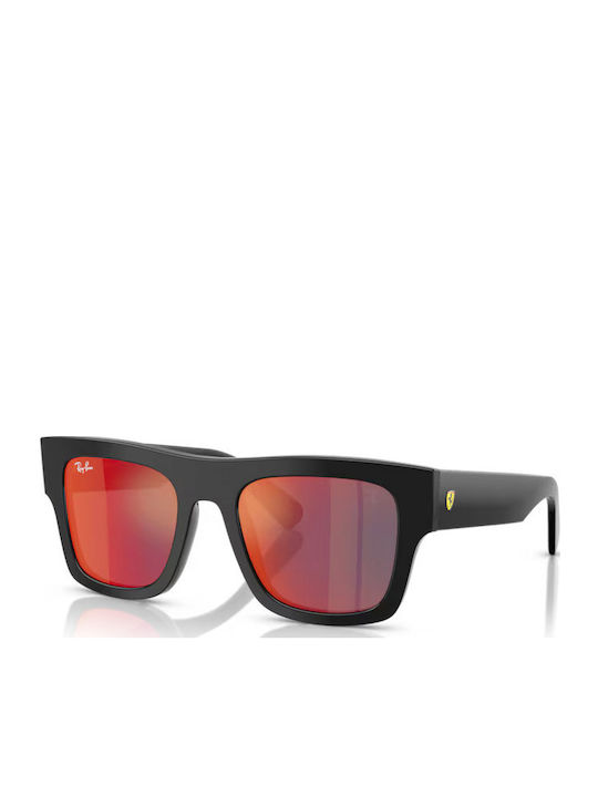 Ray Ban Unisex Sunglasses with Black Plastic Fr...