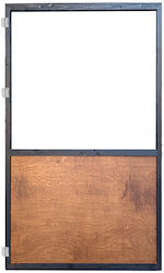 Gartentor Windschutzgeschäft Slim Schwarz Karydi 80x178cm Gartentor Windschutzgeschäft Slim Schwarz Karydi 80x178cm