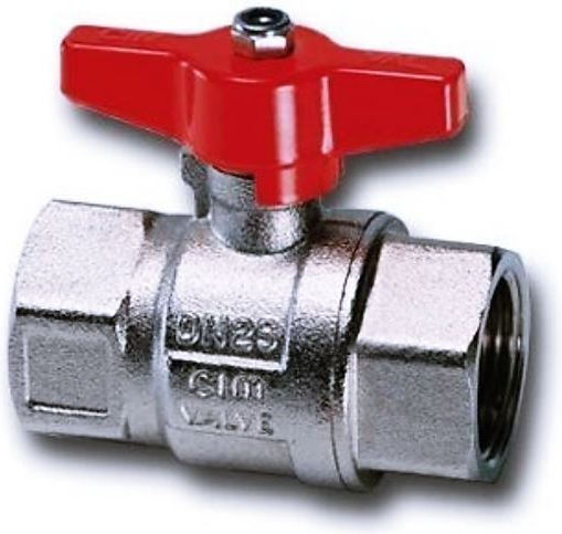 Ball Valve Switch 3/4" Full Bore Butterfly Female-Female Cim 314 Cimberio