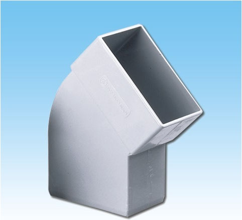 PVC Regenbogen Ecke Vertikal Graue 6cm×10cm 45°