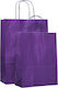 Paper Bag Purple Twisted Premium 27x12x37 250pcs