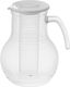 X046 Jug 3.0lt Lid & Ice Tube Polycarbonate 22x25.8cm