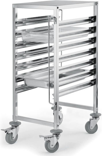 Тролей за Превоз GN 7x GN 2/1 T=0.9mm Неръждаема Стомана SS201 59х67х100см