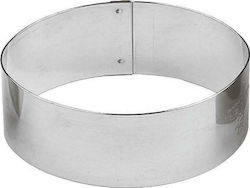 Paderno 47425-09 Edelstahl Ovaler Gebäck-Ring 7,5x4,5x3cm Set 6 Stück