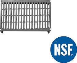 Ράφι Διάτρητο Πλαστικό Nsf Κατάλληλο Τρόφιμα Κατάψυξη 910μ X 610β Mm Σετ 4 Τεμαχιων C372511