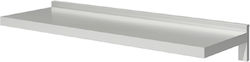 Wandregal Einzel Inox 110x35x7cm 1451139