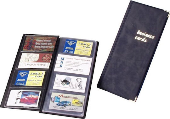 Carte de Vizită cu 4 Poziții Legată din Sky cu 10 File