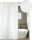 Hotel Shower Curtain Berlin White 180x200