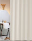Hotel Shower Curtain Solid Beige 240x200