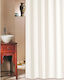 Hotel Shower Curtain Solid Ecru 180x240