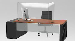 Προστατευτικό Γκισέ Γραφειου Plexiglass 120x25x75 3mm Προστατευτικό Γκισέ Γραφειου Plexiglass 120x25x75 3mm