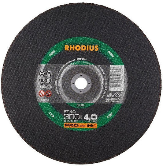 Rhodius Ft40 Schleifscheiben Marmor 350x4 Mm