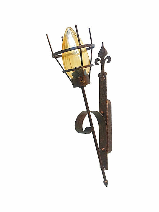 Medieval Wandmontierte Außenbeleuchtung Feuerschlucker Applique Medieval Wandmontierte Außenbeleuchtung Feuerschlucker Applique