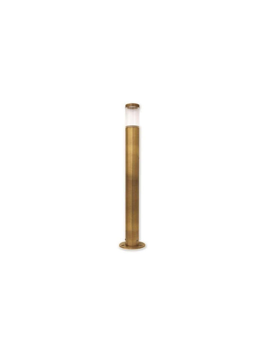Small Post Outdoor Floor Lamp Brass 135 An-s Lightup 135..an Brass