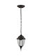 Pendant Outdoor Lantern Brown