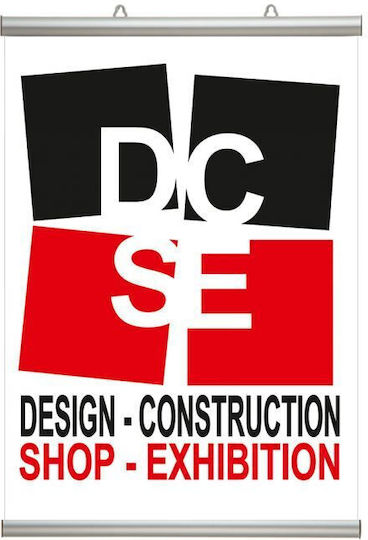 Set 2 Buc Bare din Aluminiu Suport Poster Snap 22cm 216.030.0078.01
