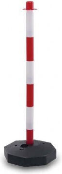 Oem Signage Column Pvc Height 83cm Plastic Base Edh-pc-2