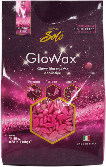 Italwax Glowax Cherry Pink Film Wax Face 400g