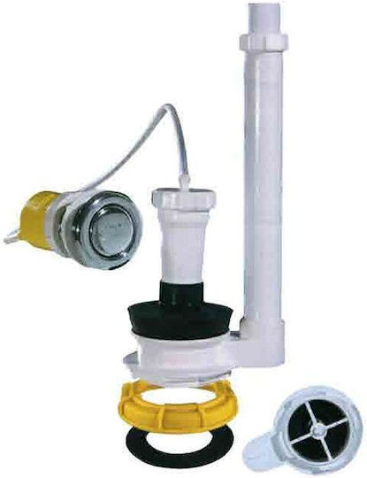 Μηχανισμός Αέρος Spek Αντικατάσταση Ideal Standard Κίτρινο Παξιμάδι Μπουτόν Αέρος Φαρδύ