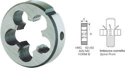 Krino 12065-12x1.25 Threading Die for Screws 12 X 1.25 38 X 14 Mm Krino 12065-12x1.25 Threading Die for Screws 12 X 1.25 38 X 14 Mm