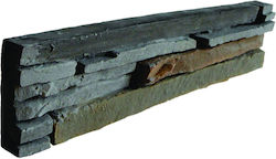 Επένδυση Τοίxου Γύψος Oslo 32x7.5cm Γκρι