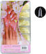 Κασετίνα 500 Nail Tips Stileto New Quality Natural Stileto