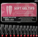 Soft Gel Tips Short Stilleto 11 Größen 550 Stück