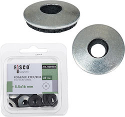 Fisco 6.3x16 Unterlegscheiben Galvanisierte Gummi Sechskantschrauben Blister 22 Stück 61743 Fisco 6.3x16 Unterlegscheiben Galvanisierte Gummi Sechskantschrauben Blister 22 Stück 61743