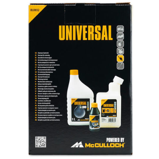 Mcculloch 035776164-32 Chainsaw First Use Set 0.1+1lt