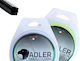 Square Trimmer Line Adler Made in Italy Roll 33 Meters 4.0 Millimeters