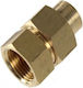 Female Pipe Fitting 1/2" Copper Pipe Brass Φ15 Soldered