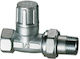 Regulating Valve Straight 1/2 Chrome Copper Pipe Plastic Pipe Far Rubinetterie 1406