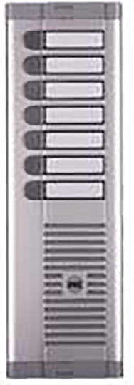 Button Panel 7 Calls 1 Column 925/107 Urmet