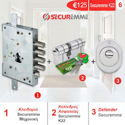 Schloss Sicherheit Securemme Mechanisch+ Zylind...