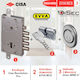 Security Lock for Armored Door Cisa + Cylinder ...