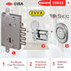 Security Lock for Reinforced Door Cisa + Cylind...