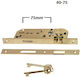 Agb 40mm Lock 40-75 Interior Door Square Plate 5754003