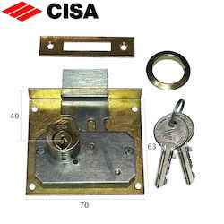 Möbel / Schrank Schlösser Cisa 71110.40 Φ20x20 ...