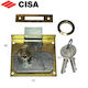 Furniture Lock Mortise Cylinder Cisa 71110.40 Φ...