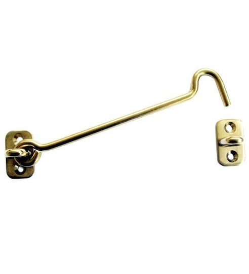 Hook Metalor 040 80mm Brass Gold Matte 166-040#5008or