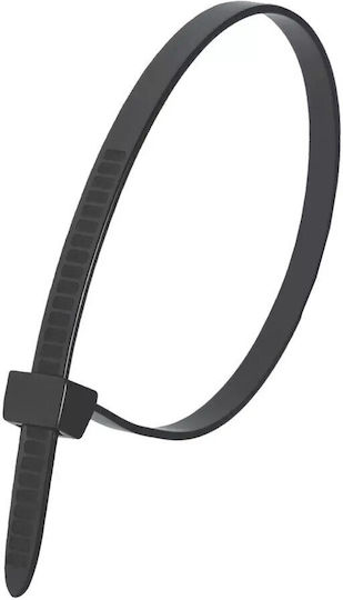 Dedra Δεματικά Καλωδίων Πλαστικά 140mmx2.5mm σε Λευκό χρώμα (100τμχ) (11B25142)