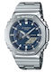 Casio G-shock Digital Herrenuhr 49mm Chronograph Batterie mit Metallarmband