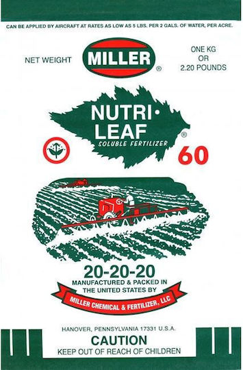 Nutri Leaf Miller 30-10-10 11.36kg Υδατοδιαλυτό Λίπασμα
