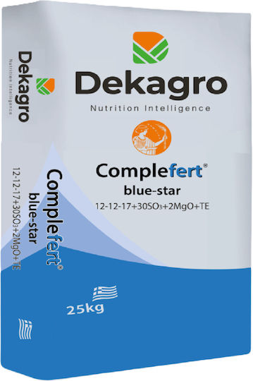 Βασικό Λίπασμα Complefert Bluestar 12-12-17 +30 +2mgo+te 25kg
